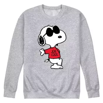 Мужской свитшот с рисунком Peanuts Snoopy Joe Cool Licensed Character
