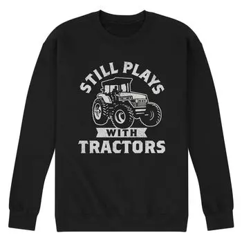 Мужской свитшот с рисунком Still Plays with Tractors Licensed Character