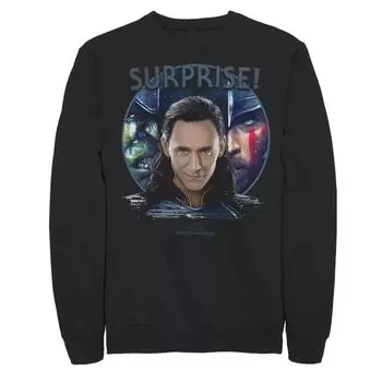 Мужской свитшот с рисунком Thor Ragnarok Loki Surprise Marvel