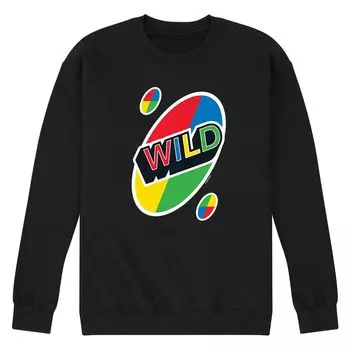 Мужской свитшот с рисунком UNO Wild Card Licensed Character