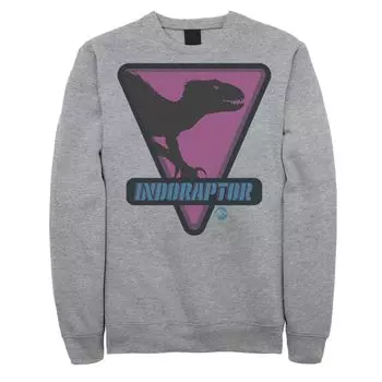 Мужской свитшот с силуэтом Indoraptor Jurassic World