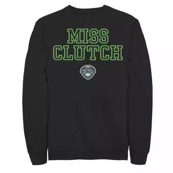 Мужской свитшот с текстовым логотипом ESPN Miss Clutch Licensed Character