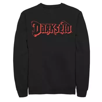 Мужской свитшот с текстовым логотипом и плакатом DC Comics Darkseid, Black Licensed Character, черный
