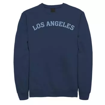 Мужской свитшот с типографским узором City Of Los Angeles Licensed Character