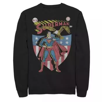 Мужской свитшот с винтажным гербом DC Comics Superman Licensed Character
