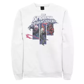 Мужской свитшот с вставками Marvel Spider-Man Maximum Venom Licensed Character