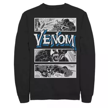 Мужской свитшот с вставкой из комиксов Venom Marvel