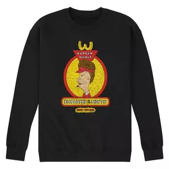 Мужской свитшот «Сотрудник месяца с Бивисом и Баттхедом» Licensed Character