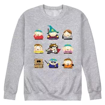 Мужской свитшот South Park Cartman Grid Licensed Character