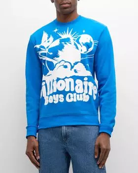 Мужской свитшот «Спокойствие» Billionaire Boys Club, цвет Sky Diver