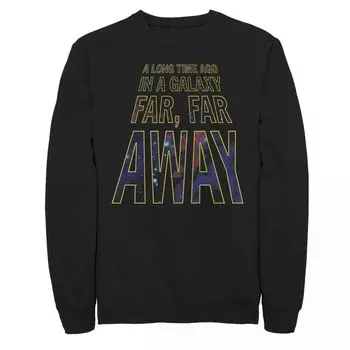 Мужской свитшот Star Wars Galaxy Far Far Away Licensed Character