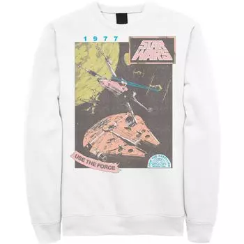 Мужской свитшот Star Wars Join The Rebellion Licensed Character, белый