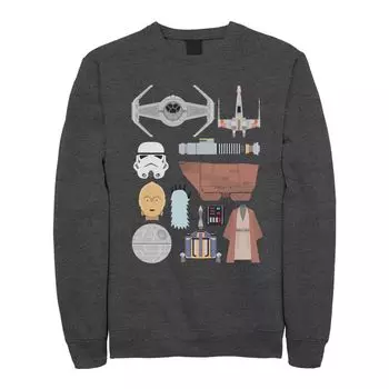 Мужской свитшот Star Wars The Essentials Licensed Character