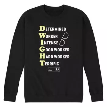 Мужской свитшот The Office Dwight Defined Licensed Character