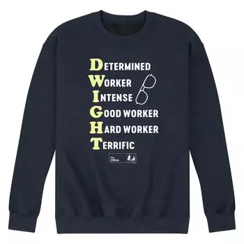 Мужской свитшот The Office Dwight Defined Licensed Character