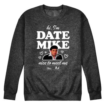 Мужской свитшот The Office Hi IM Date Mike Licensed Character