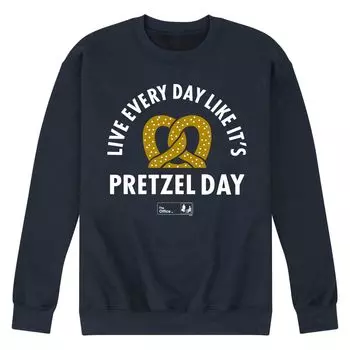 Мужской свитшот The Office Pretzel Day Licensed Character