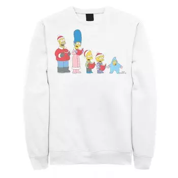Мужской свитшот The Simpsons Family Christmas Carols Licensed Character