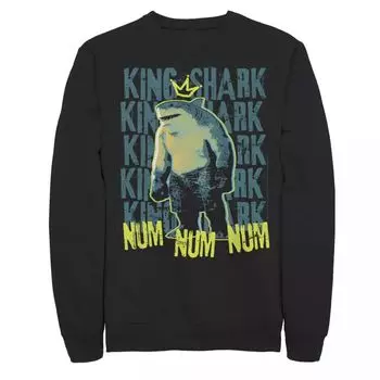 Мужской свитшот The Suicide Squad King Shark Word Stack Licensed Character