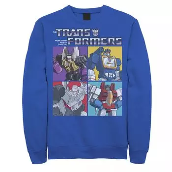Мужской свитшот Transformers Four Autobot Box Up Licensed Character