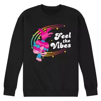 Мужской свитшот Trolls Feel The Vibes Licensed Character