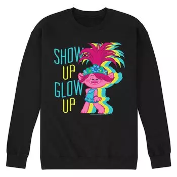Мужской свитшот Trolls Show Up Glow Up Licensed Character