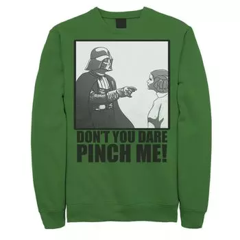 Мужской свитшот Vader Don't Pinch St. Патрика Star Wars