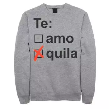 Мужской свитшот в клетку Gonzales Tequilla Check List Licensed Character