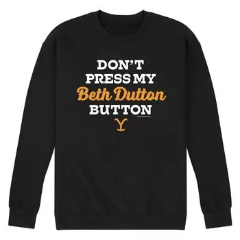 Мужской свитшот Yellowstone Beth Dutton Licensed Character