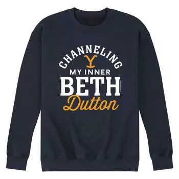 Мужской свитшот Yellowstone Inner Beth Licensed Character