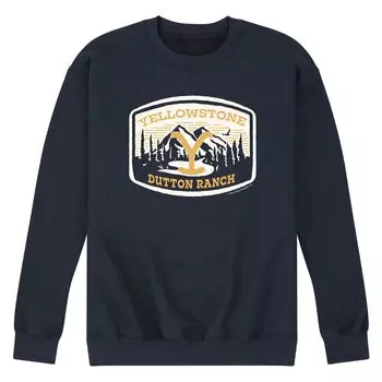 Мужской свитшот Yellowstone Nature Scene Licensed Character