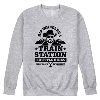 Мужской свитшот Yellowstone Train Station Licensed Character