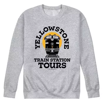 Мужской свитшот Yellowstone Train Station Licensed Character