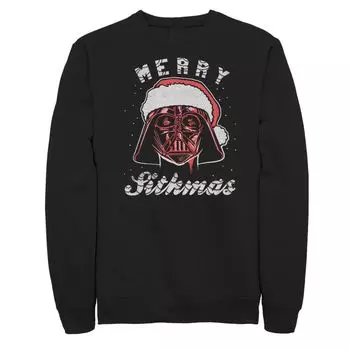 Мужской свитшот «Звездные войны» Vader Merry Sithmas Licensed Character