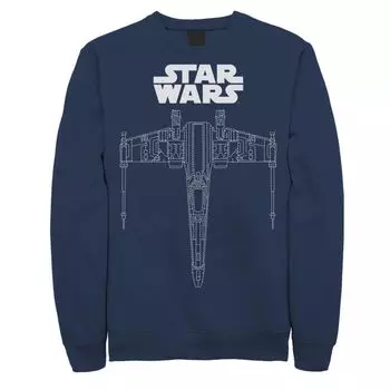 Мужской свитшот «Звездные войны X-Wing» Licensed Character