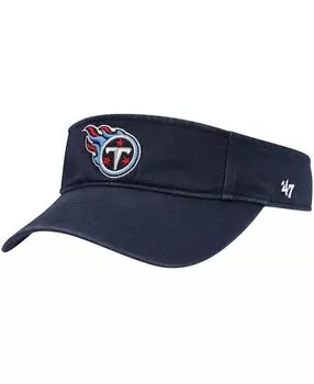 Мужской темно-синий козырек Tennessee Titans Clean Up '47 Brand