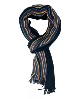 Мужской темно-синий шарф Pertegaz, тёмно-синий