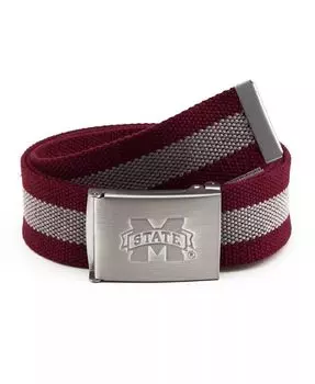 Мужской тканевый ремень Mississippi State Bulldogs Eagles Wings, мультиколор