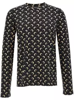 Мужской топ Marine Serre, черный