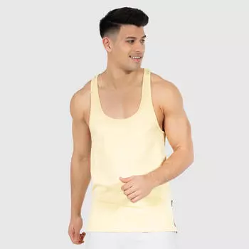 Мужской топ-стрингер Basti желтый для спорта и отдыха SMILODOX, цвет gelb