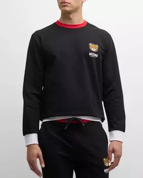 Мужской трехцветный свитшот Underbear Moschino, цвет Multi