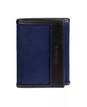 Мужской трехсекционный кошелек Overlay Tommy Hilfiger, черный