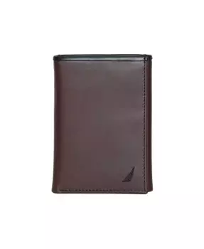 Мужской трехсекционный кошелек Pop J Class Nautica, черный