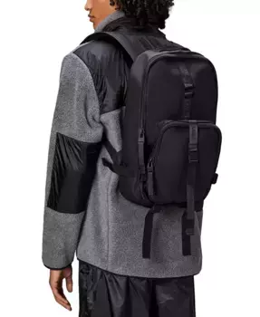 Мужской трейловый рюкзак Rains, черный