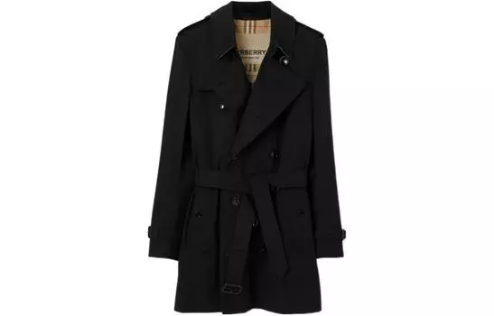 Мужской тренч Burberry, цвет Black