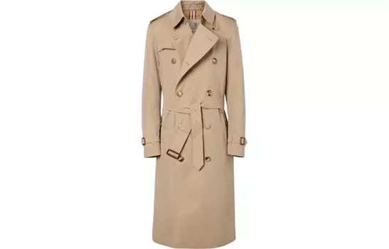 Мужской тренч Burberry, цвет Camel