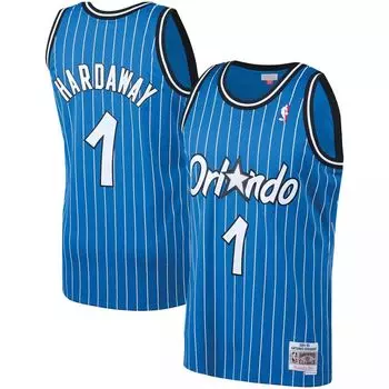 Мужской трикотаж Mitchell & Ness Penny Hardaway Blue Orlando Magic Big & Tall Hardwood Classics