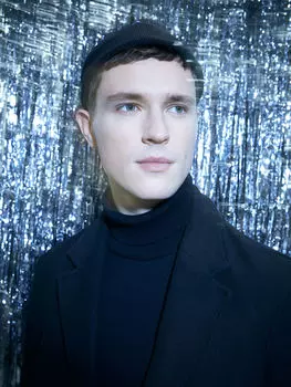 Мужской трикотажный свитер с высоким воротником и длинными рукавами LC Waikiki Basic