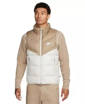 Мужской утепленный пуховик Storm-FIT Windrunner Nike, коричневый