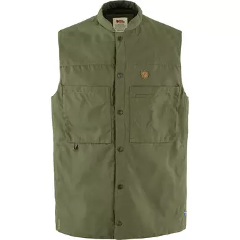 Мужской утепленный жилет Singi Fjallraven, оливковый